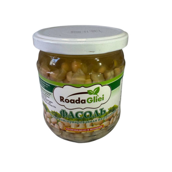 Fasole albe conservate naturale