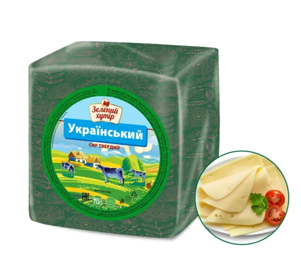 Сыр "Украинский" 50%, твердый