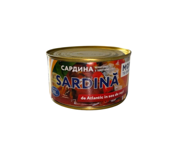 Sardină de Atlantic în sos de tomate
